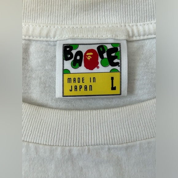 BAPE “Ape Shall Never Kill Ape” Graphic Tee L - Picture 6 of 8